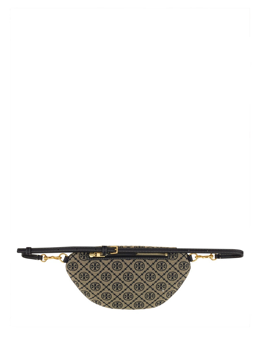TORY BURCH Embroidered Canvas Belt Handbag