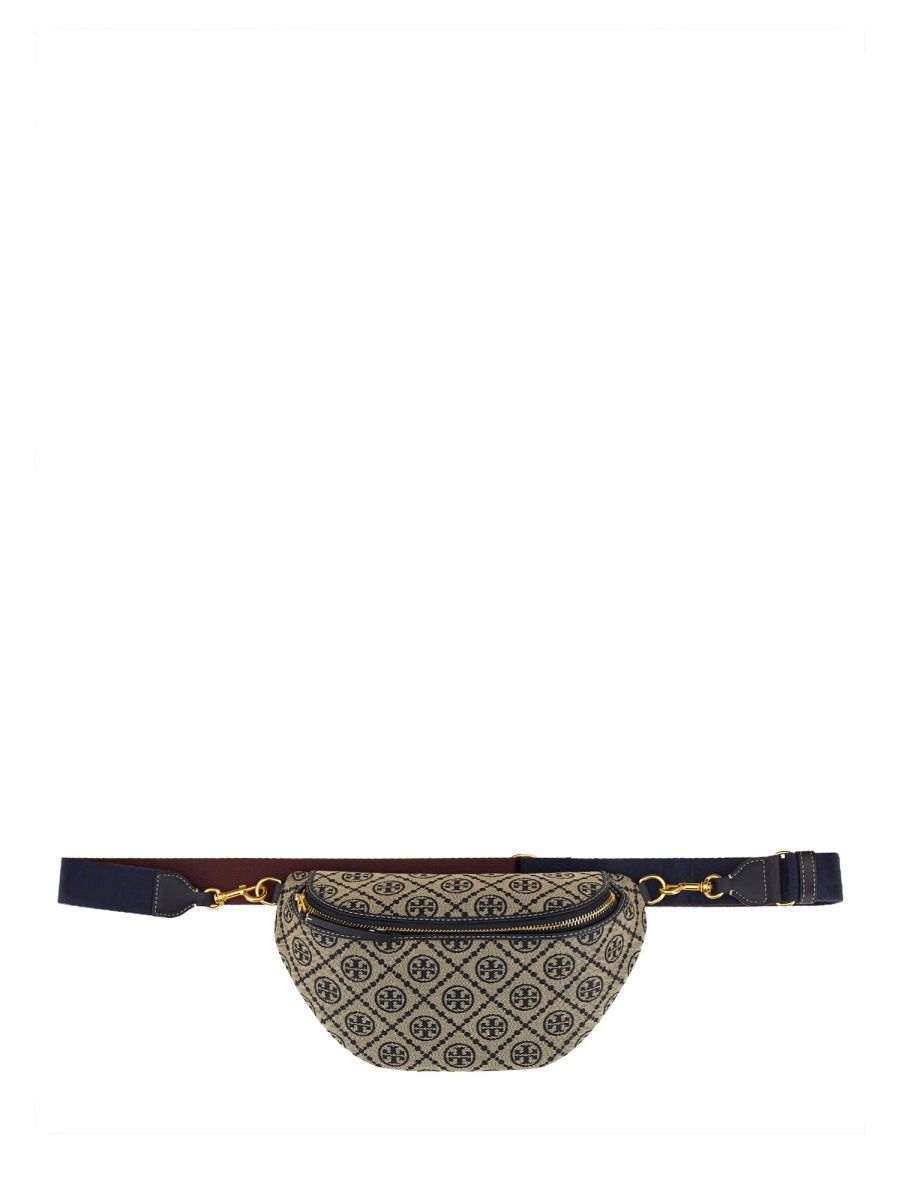 TORY BURCH Embroidered Canvas Belt Handbag