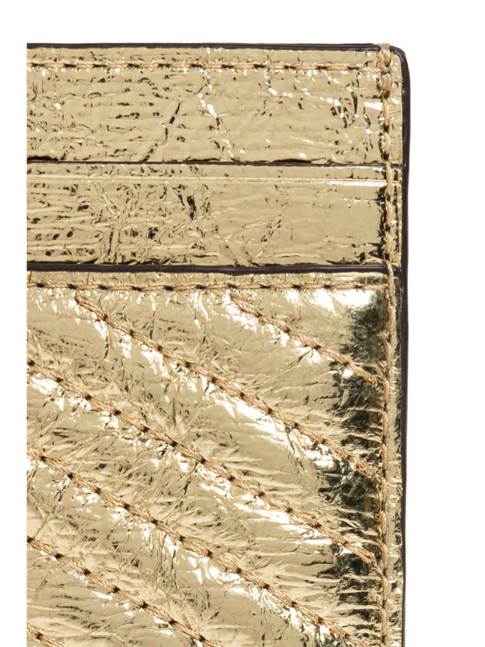 TORY BURCH Mini Quilted Leather Card Holder