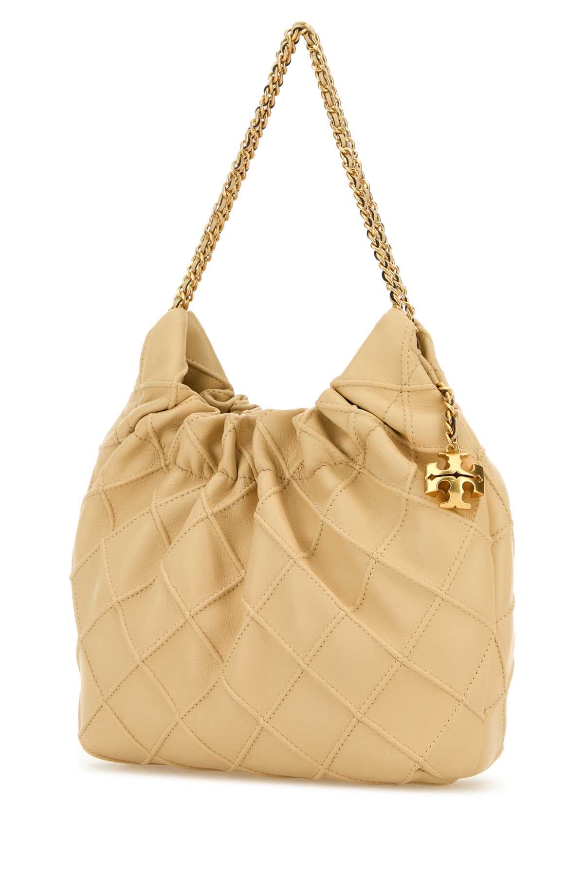 TORY BURCH Mini Leather Hobo Handbag