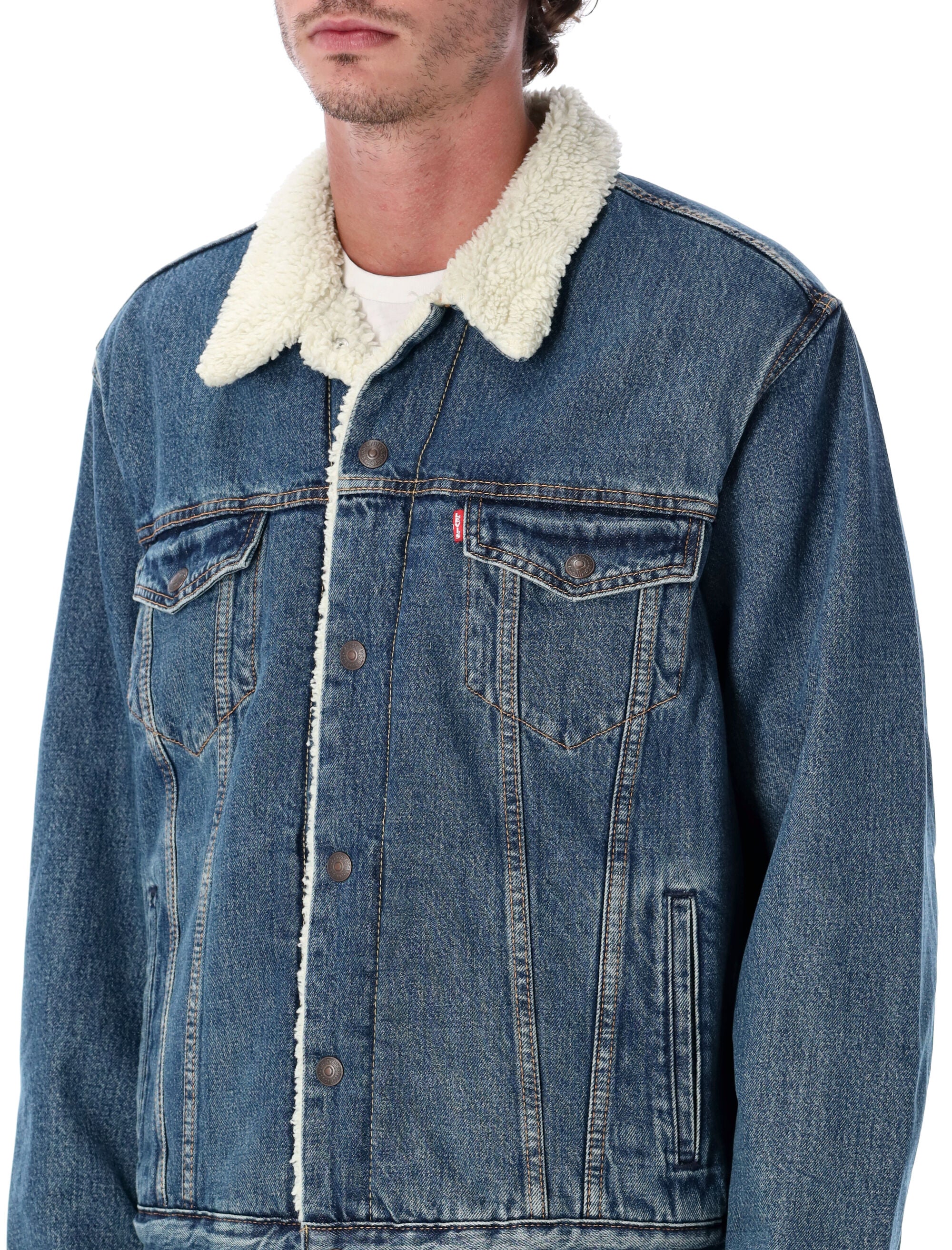 LEVI'S Men's Sherpa-Lined Type 3 Jacket
