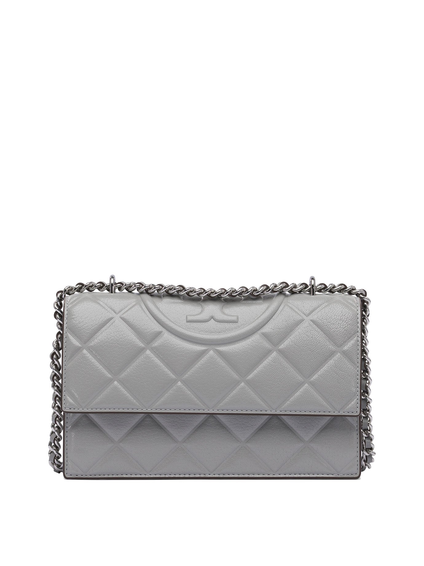 TORY BURCH Mini Goat Leather Shoulder Handbag - 22X15X6 CM