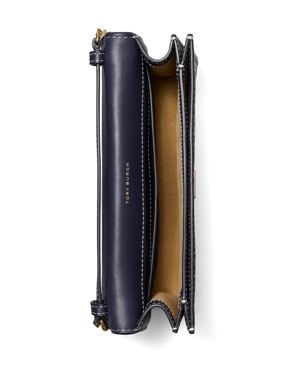 TORY BURCH T-Monogram Mini Envelope Wallet on Chain