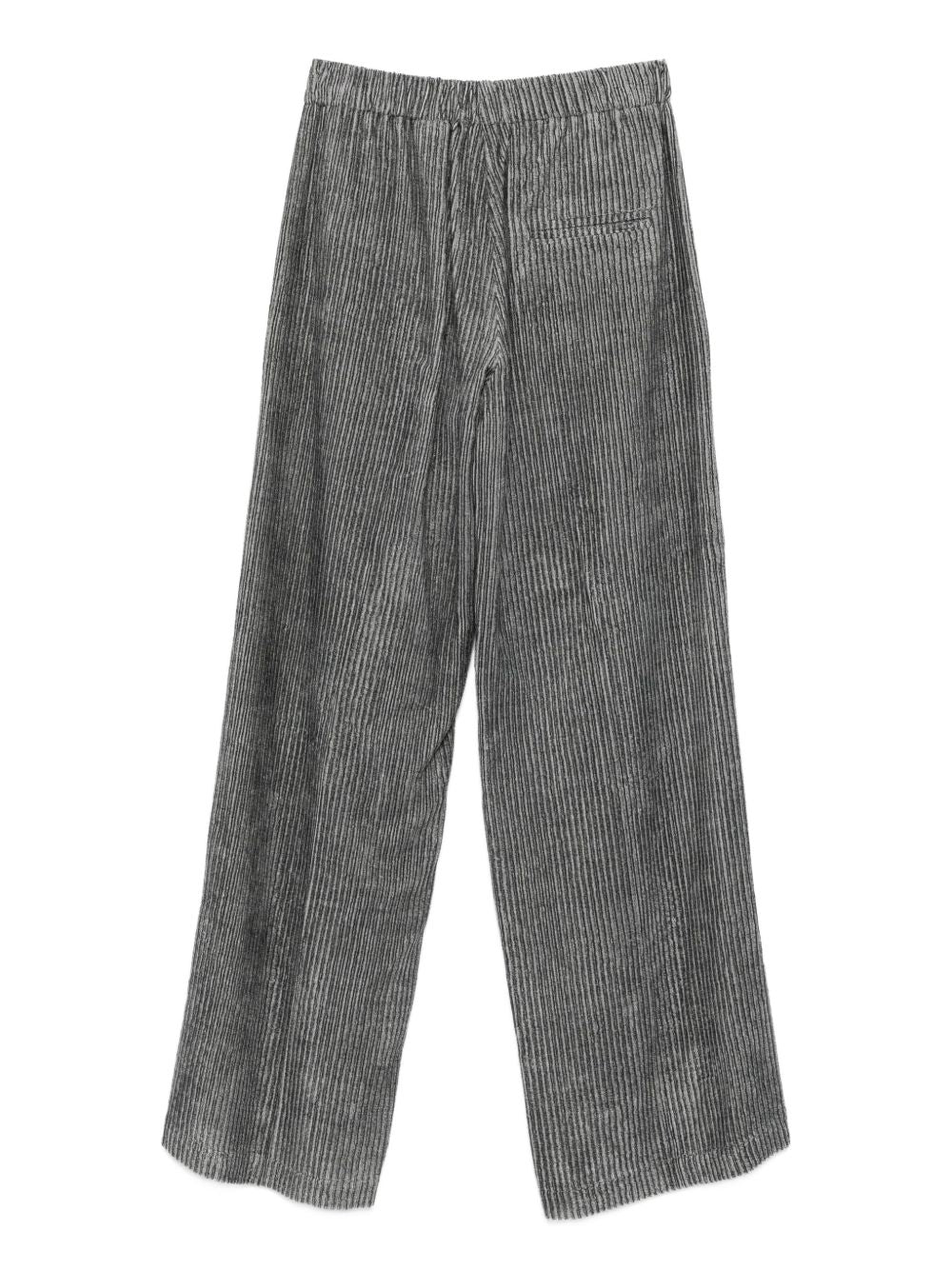 ALYSI Wide Leg Trousers with Pinstripe Detail