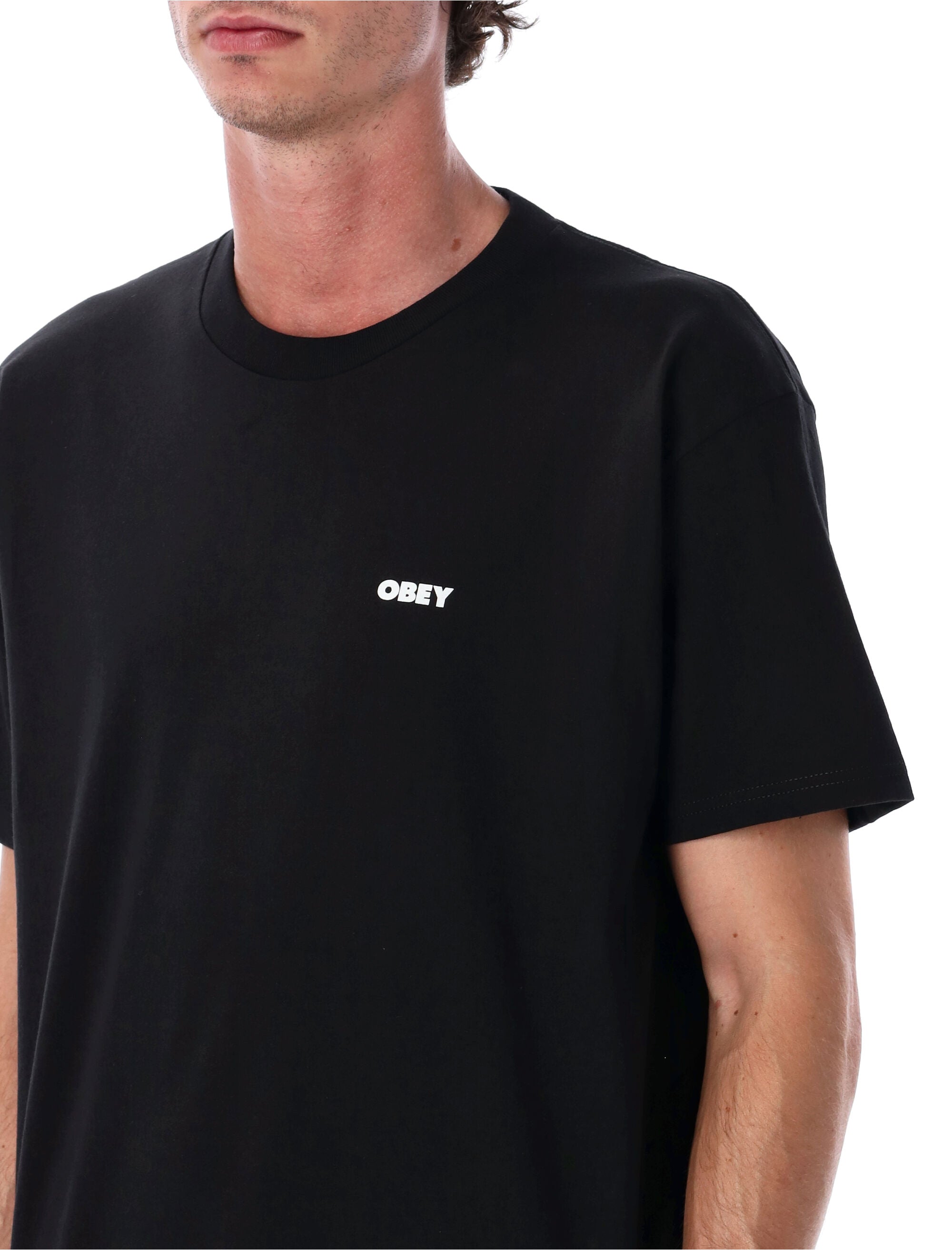 OBEY Sound & Resistance Cotton T-Shirt - Men's Large