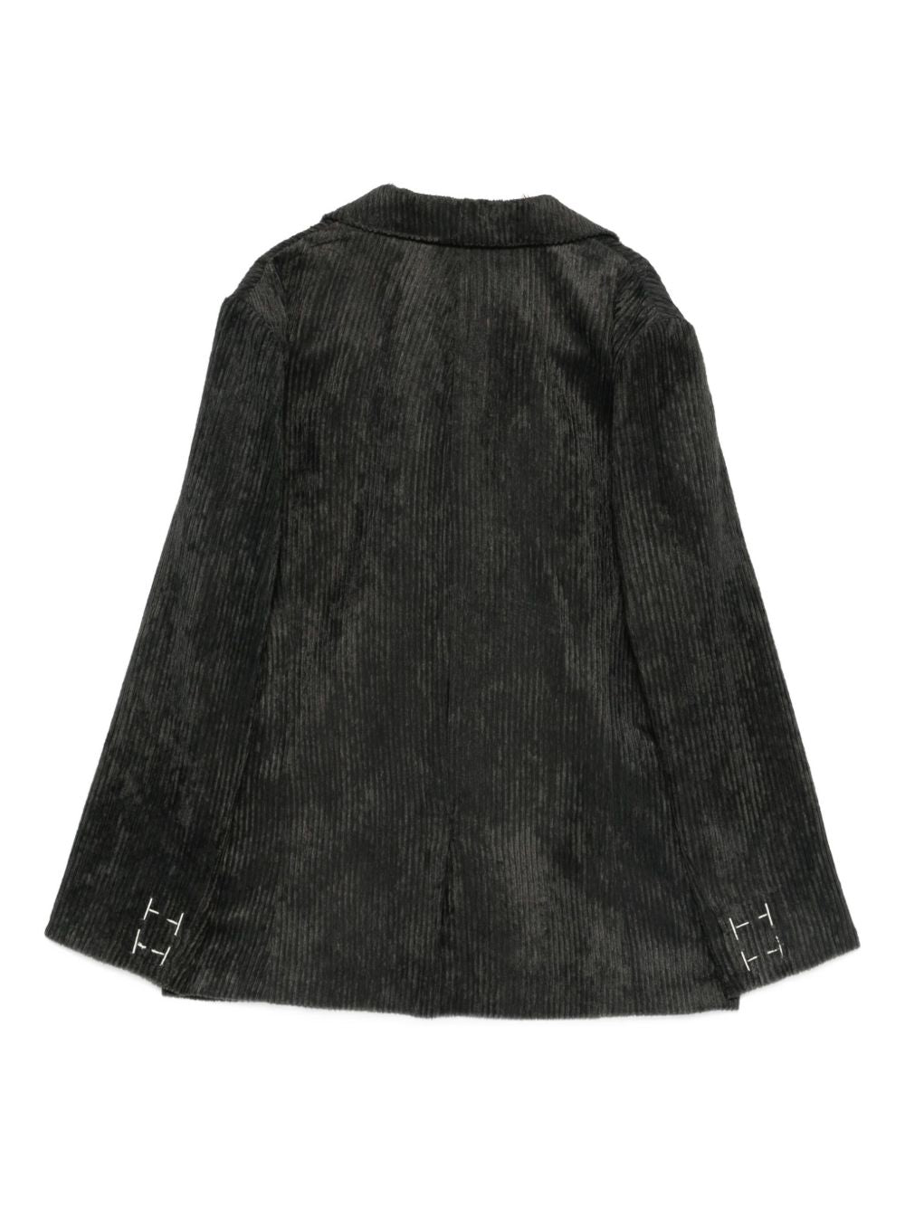 ALYSI Velvet Single-Breasted Jacket - Regular Fit