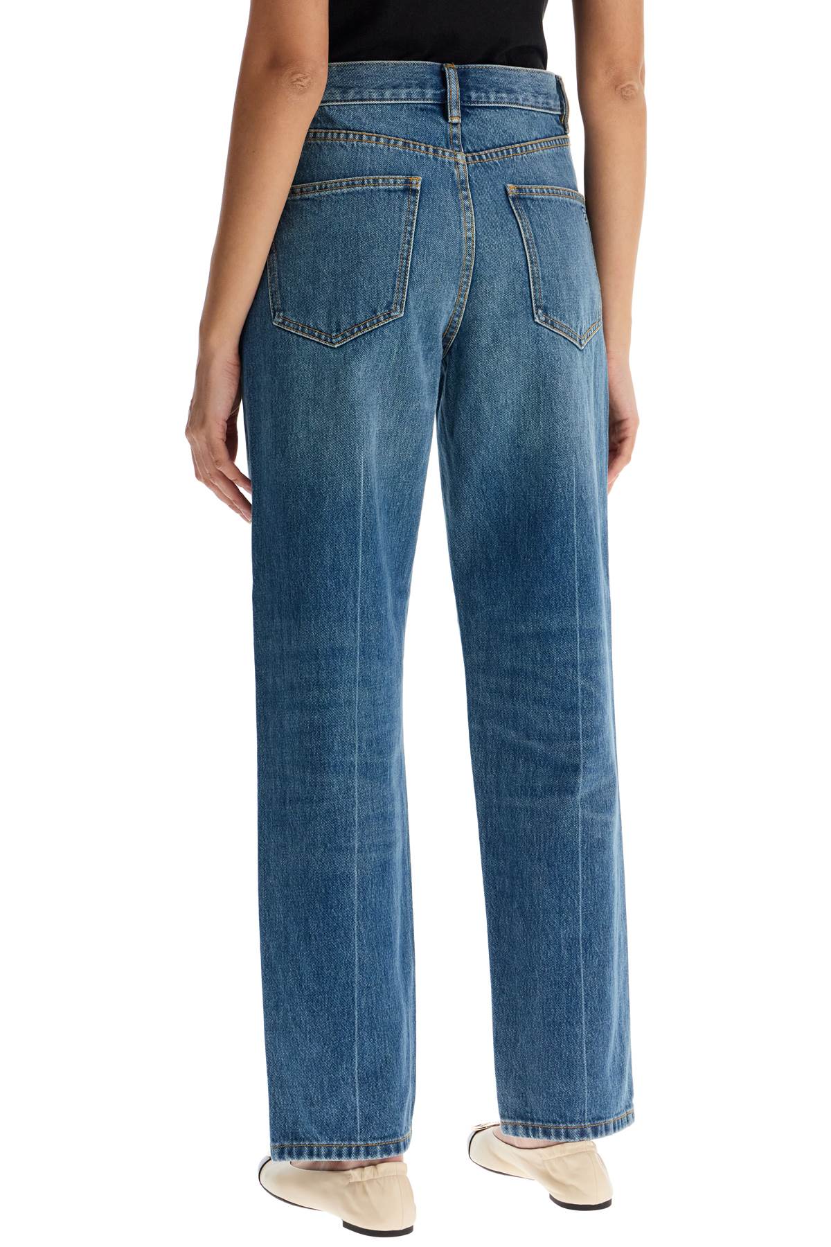 TORY BURCH Slim Denim Cotton Jeans