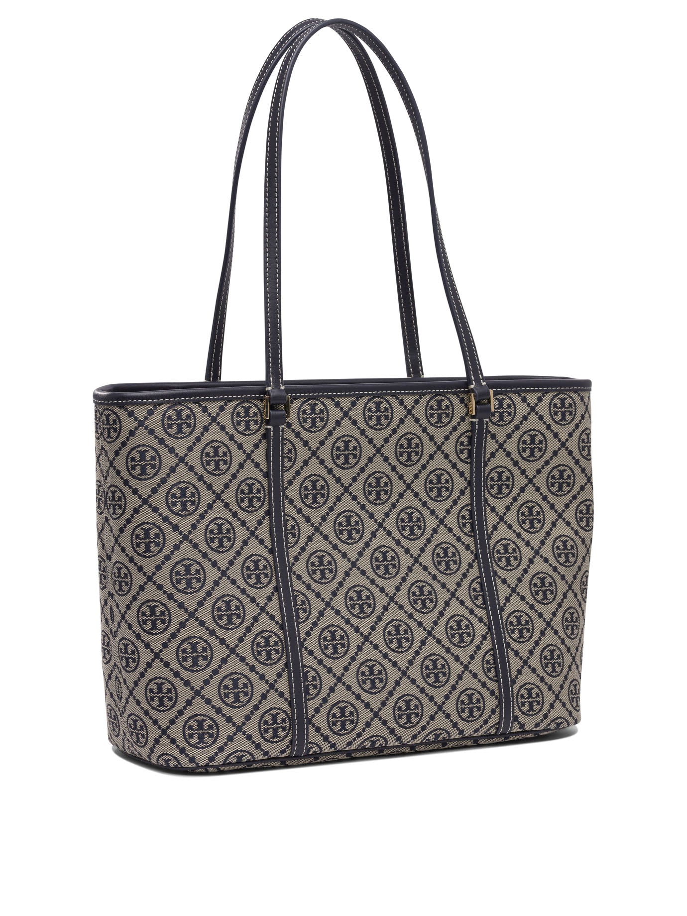 TORY BURCH Monogram Zip Tote Handbag