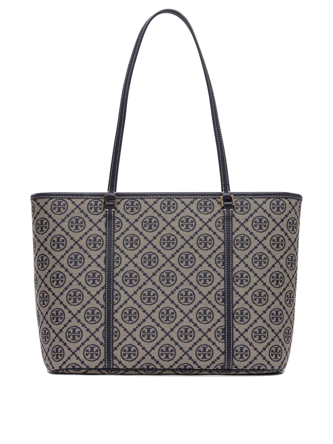TORY BURCH Monogram Zip Tote Handbag