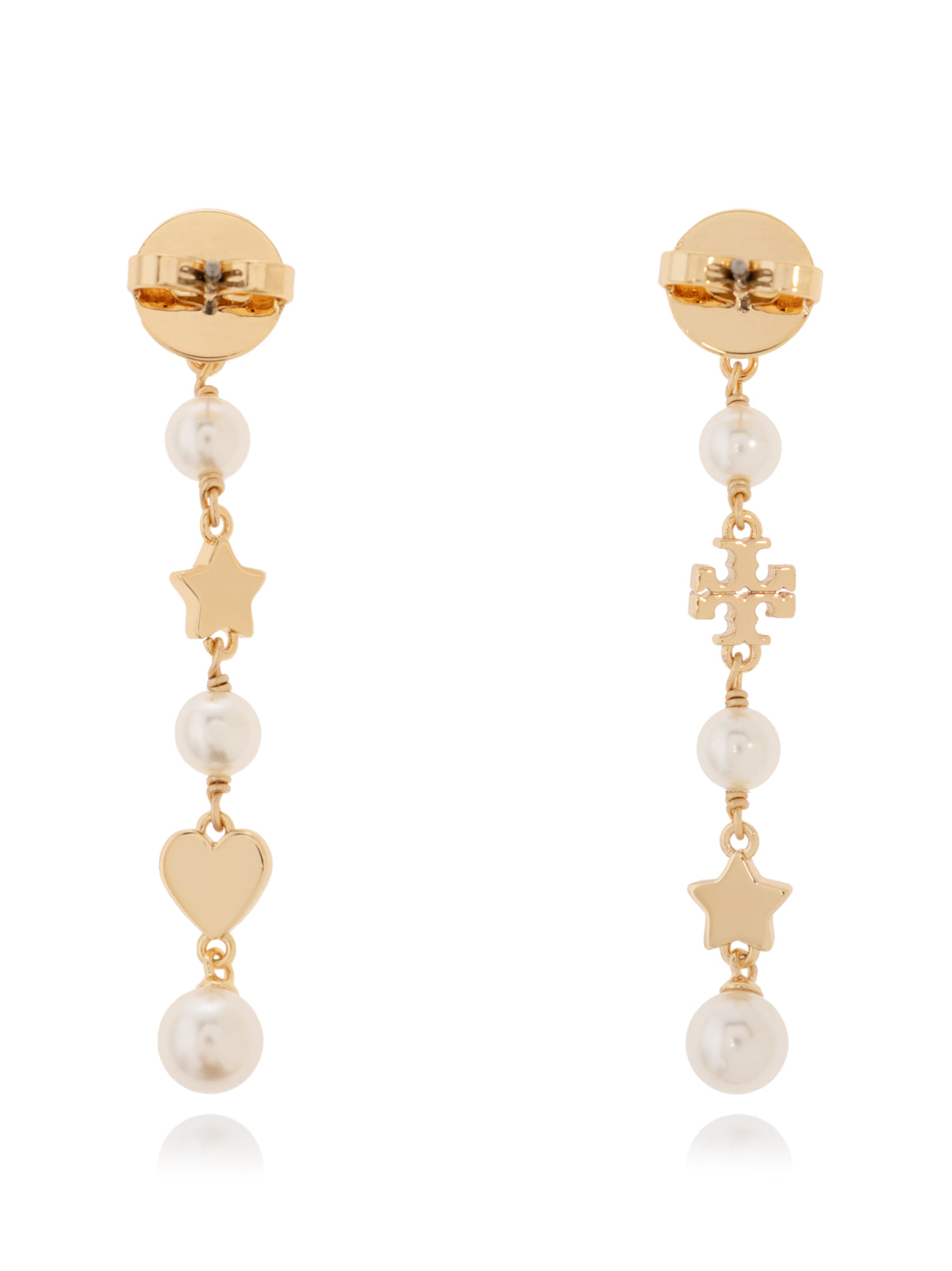 TORY BURCH Linear Pearl Earrings