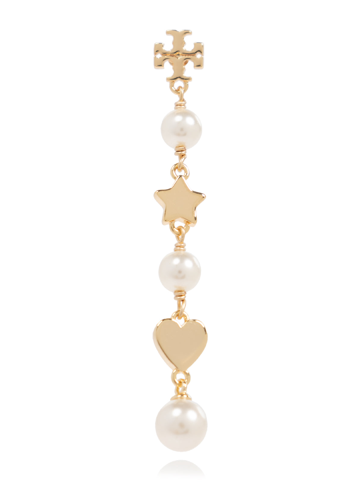 TORY BURCH Linear Pearl Earrings
