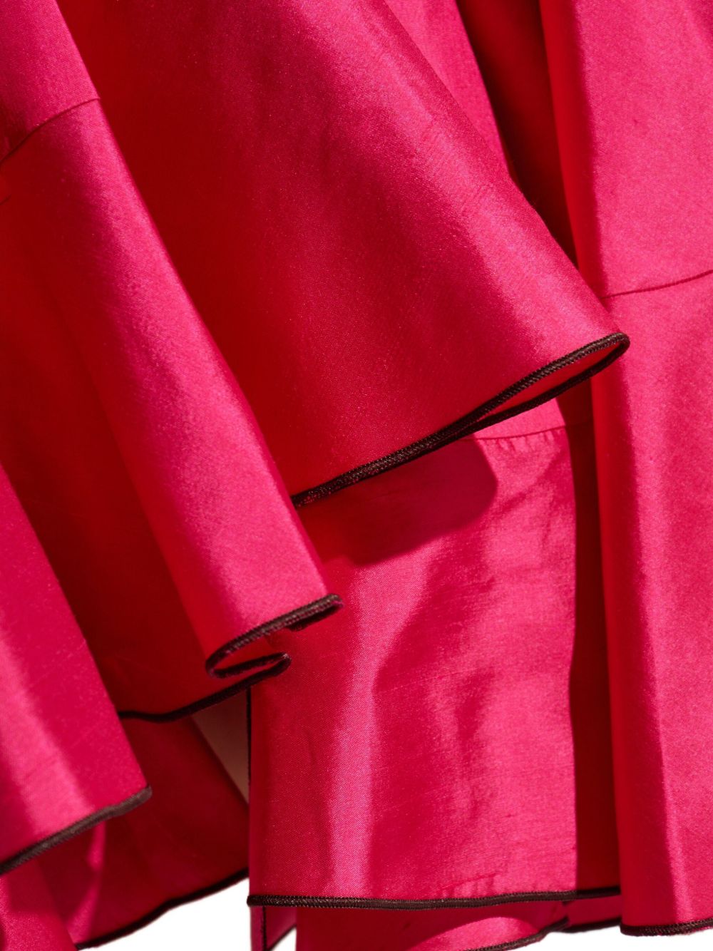 TORY BURCH Silk Flared Midi Skirt