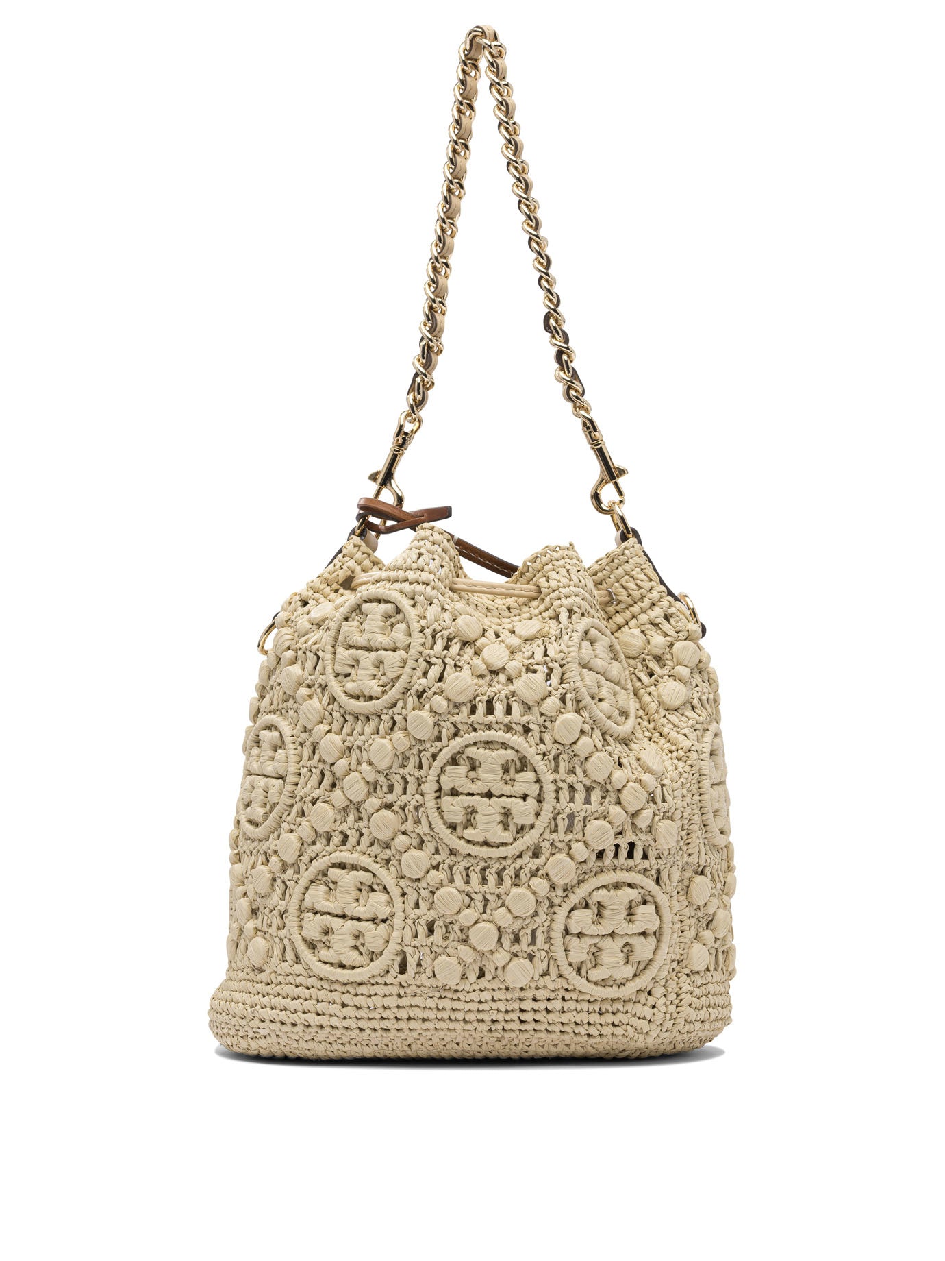 TORY BURCH Mini Raffia Crossbody Handbag - Fall/Winter 2025