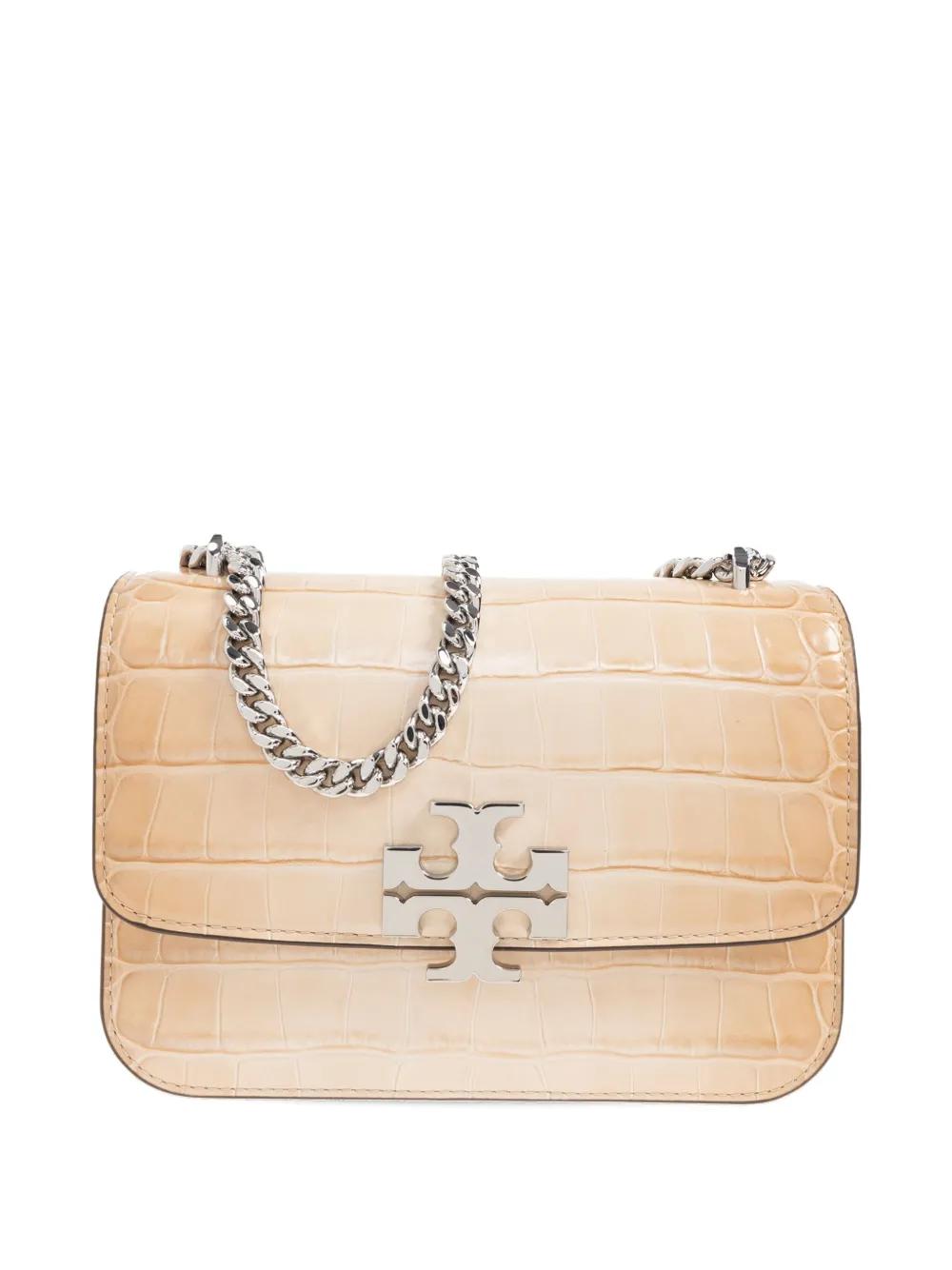TORY BURCH Mini Crocodile Embossed Shoulder Handbag