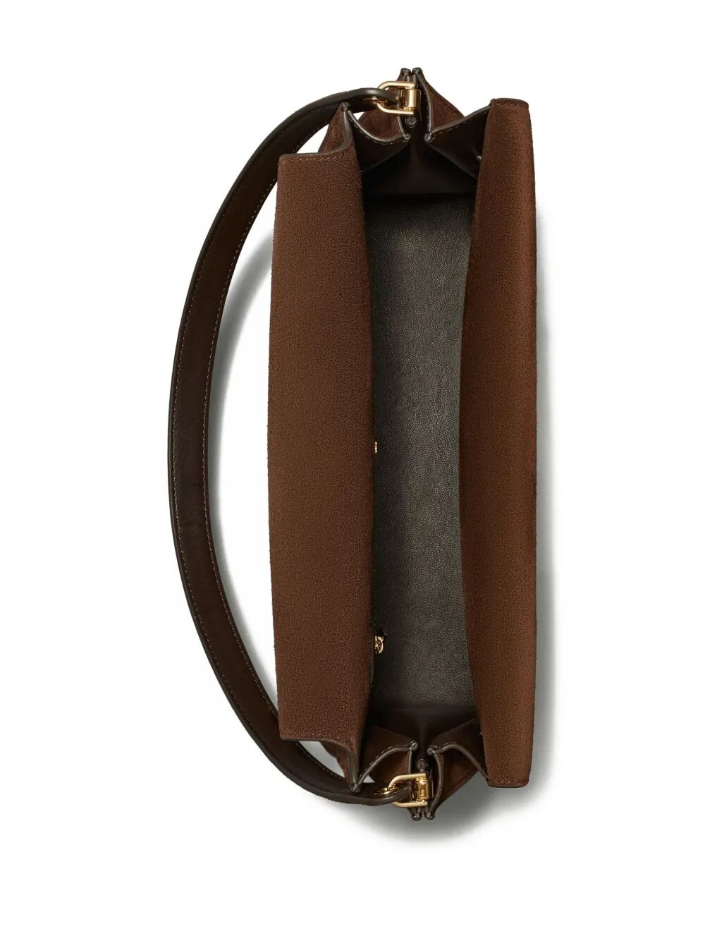 TORY BURCH Large Suede Shoulder Handbag