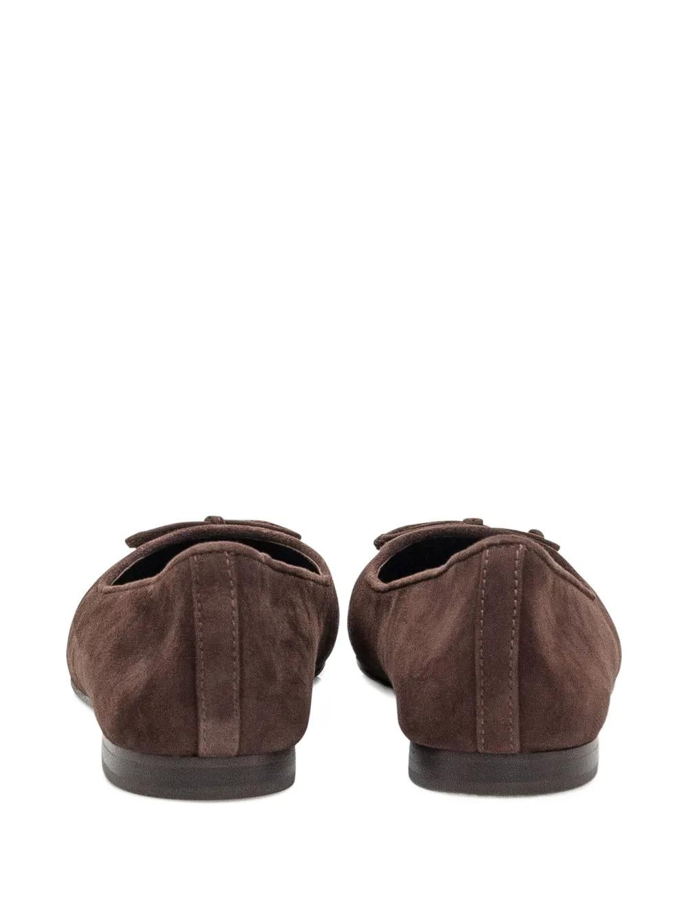 TORY BURCH Suede Cap Toe Ballet Flats for Women