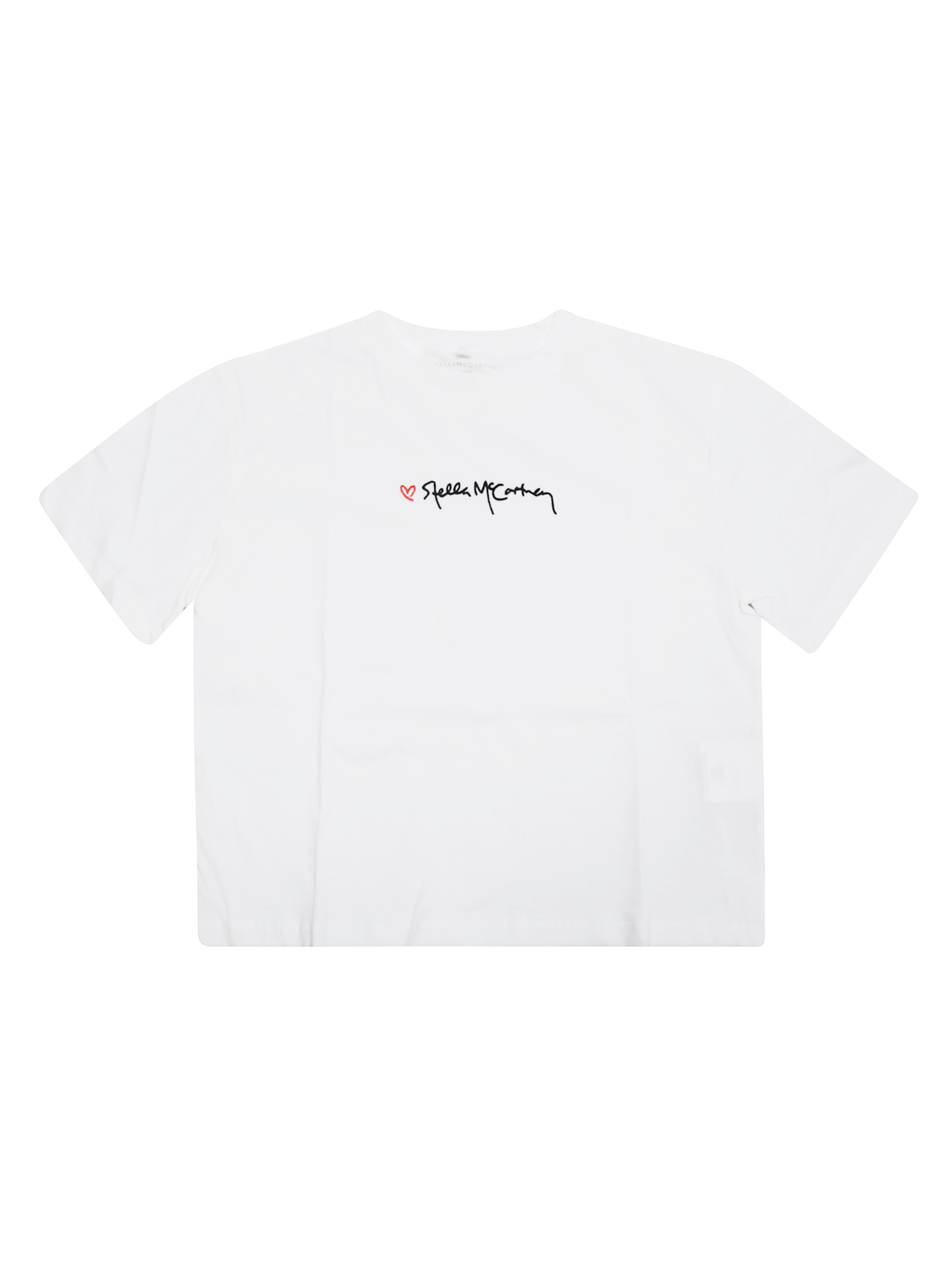 STELLA MC CARTNEY JUNIOR Mini Signature Crop T-Shirt