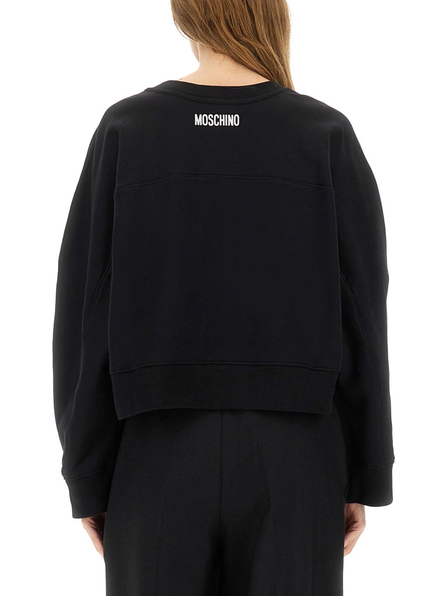MOSCHINO COUTURE Cotton Sweatshirt for Women - Fall/Winter 2025