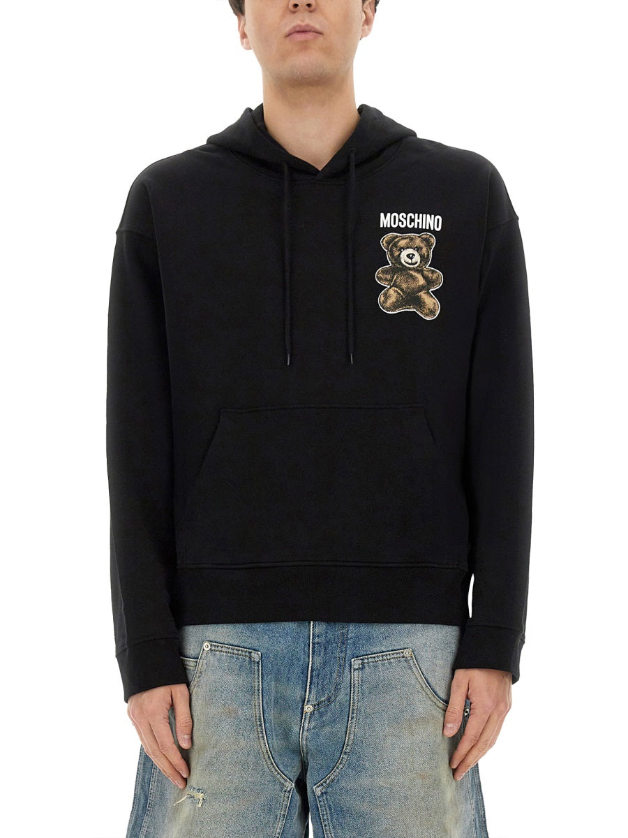 MOSCHINO COUTURE Teddy Bear Hoodie - Regular Fit