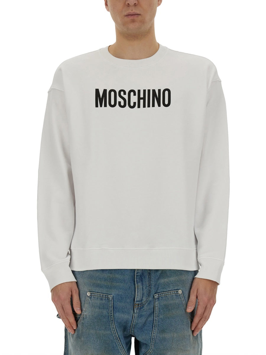 MOSCHINO Logo Sweatshirt - Regular Fit, Size L