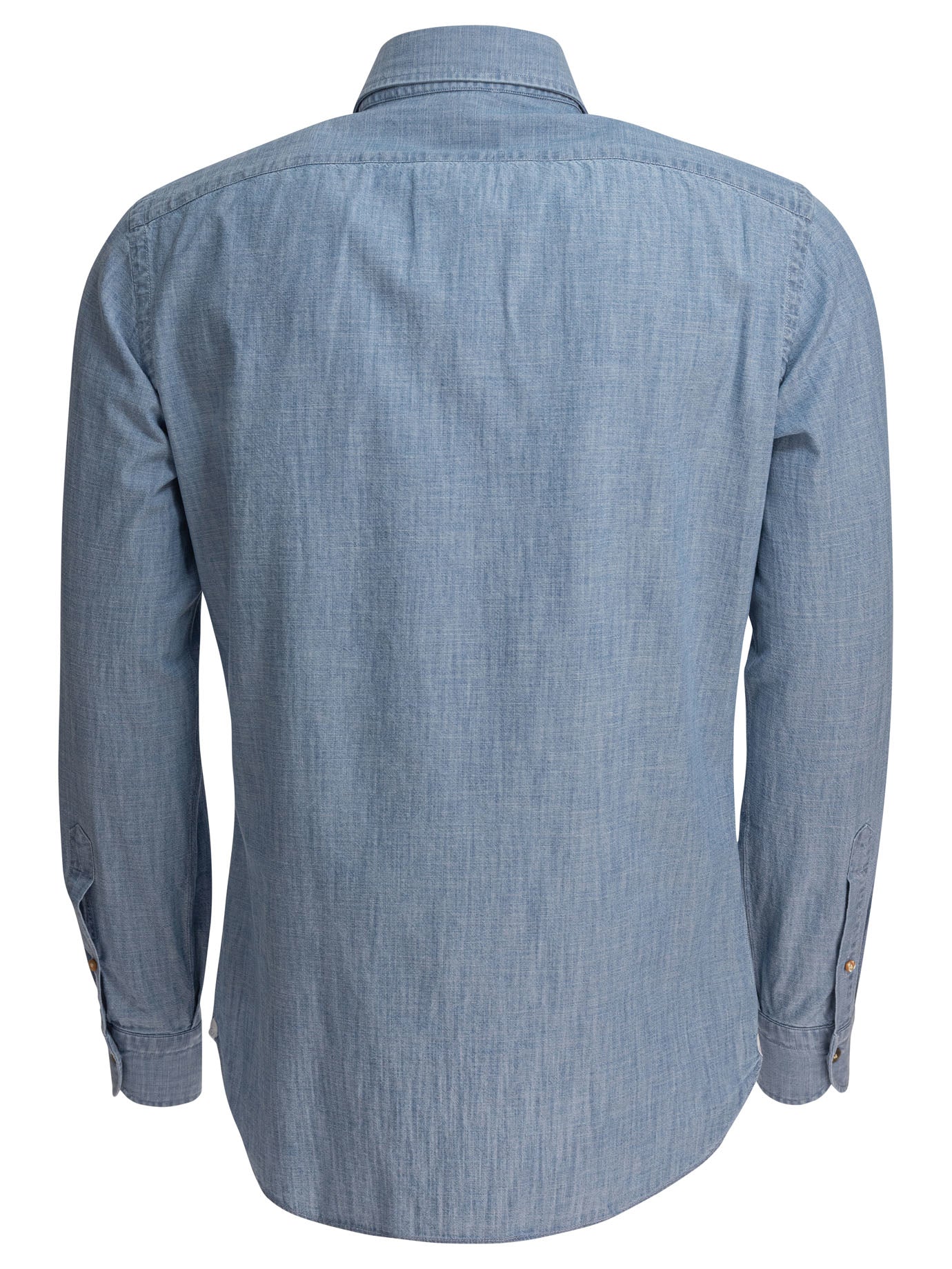 BORRIELLO Men's Classic Cotton Mini Shirt