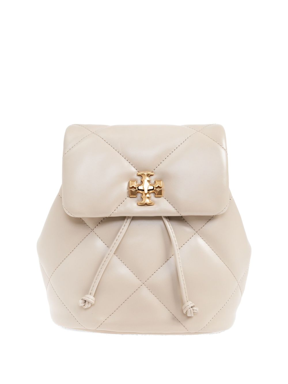TORY BURCH Mini Quilted Leather Backpack with Chain Straps