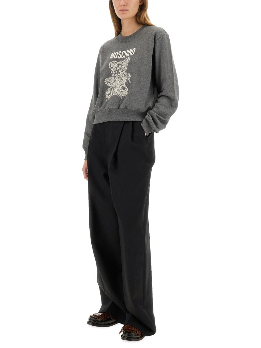 MOSCHINO COUTURE Timeless Women's Sweatshirt - FW25 Collection