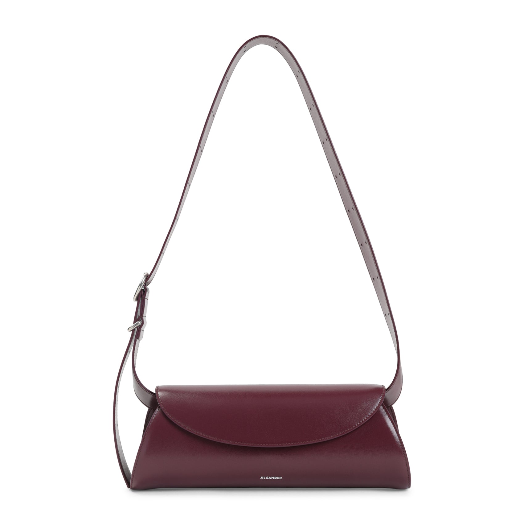 JIL SANDER Mini Leather Handbag - Compact Design (W:28.5cm H:10cm D:10cm)