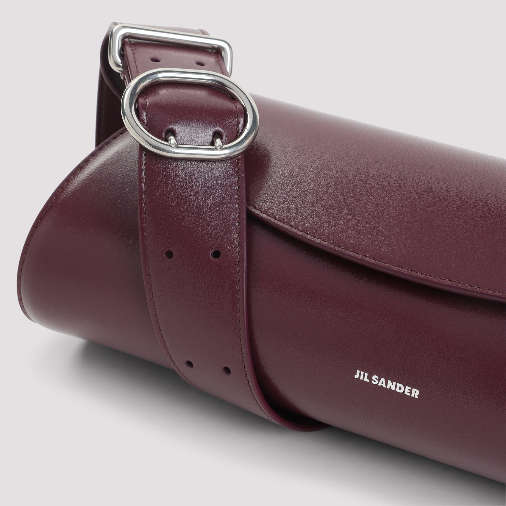 JIL SANDER Mini Leather Handbag - Compact Design (W:28.5cm H:10cm D:10cm)