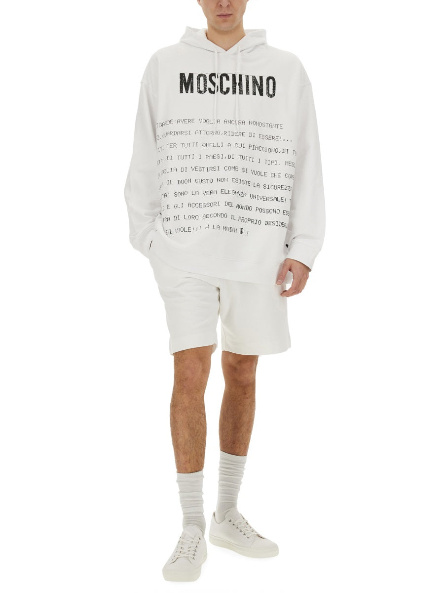 MOSCHINO COUTURE Couture Archive Message Hoodie - Regular Fit
