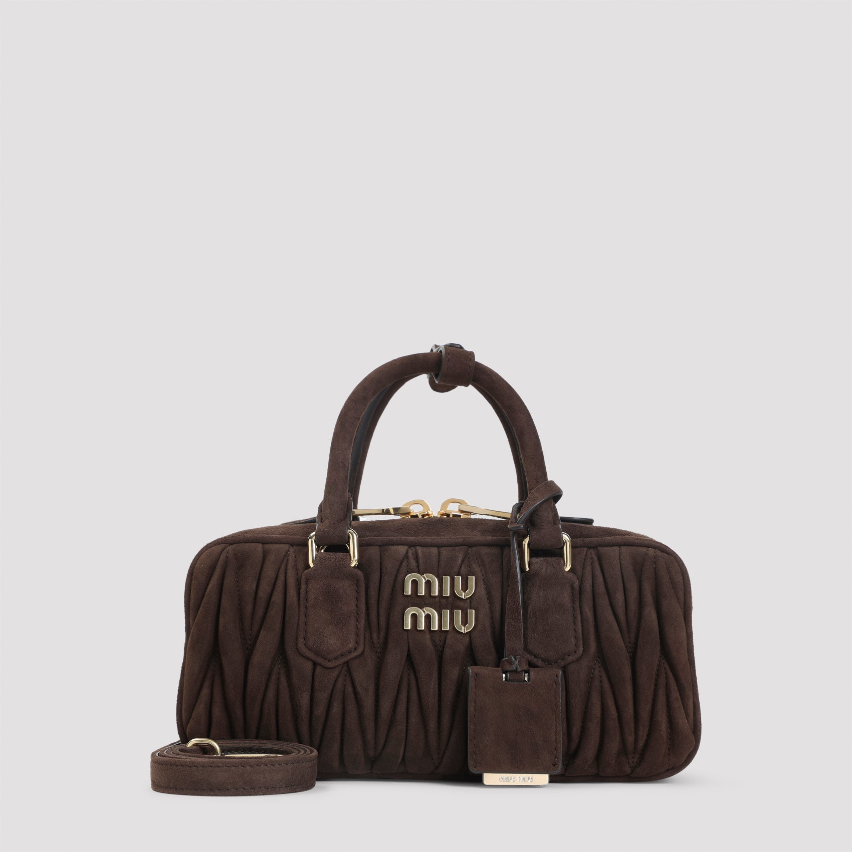 MIU MIU Mini Leather Handbag 23cm x 11cm x 8cm