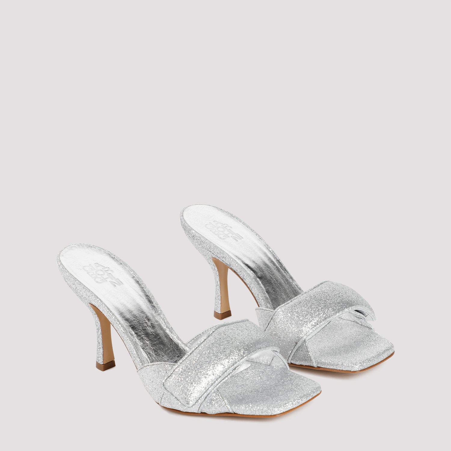 GIA BORGHINI Alodie Mini Metallic Leather Sandals for Men