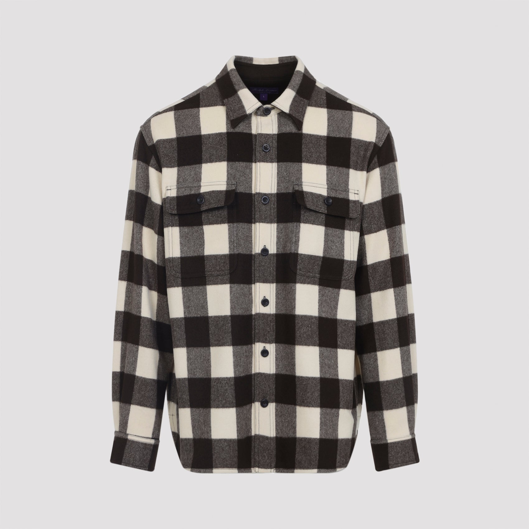 RALPH LAUREN PURPLE LABEL Long Sleeve Sport Shirt