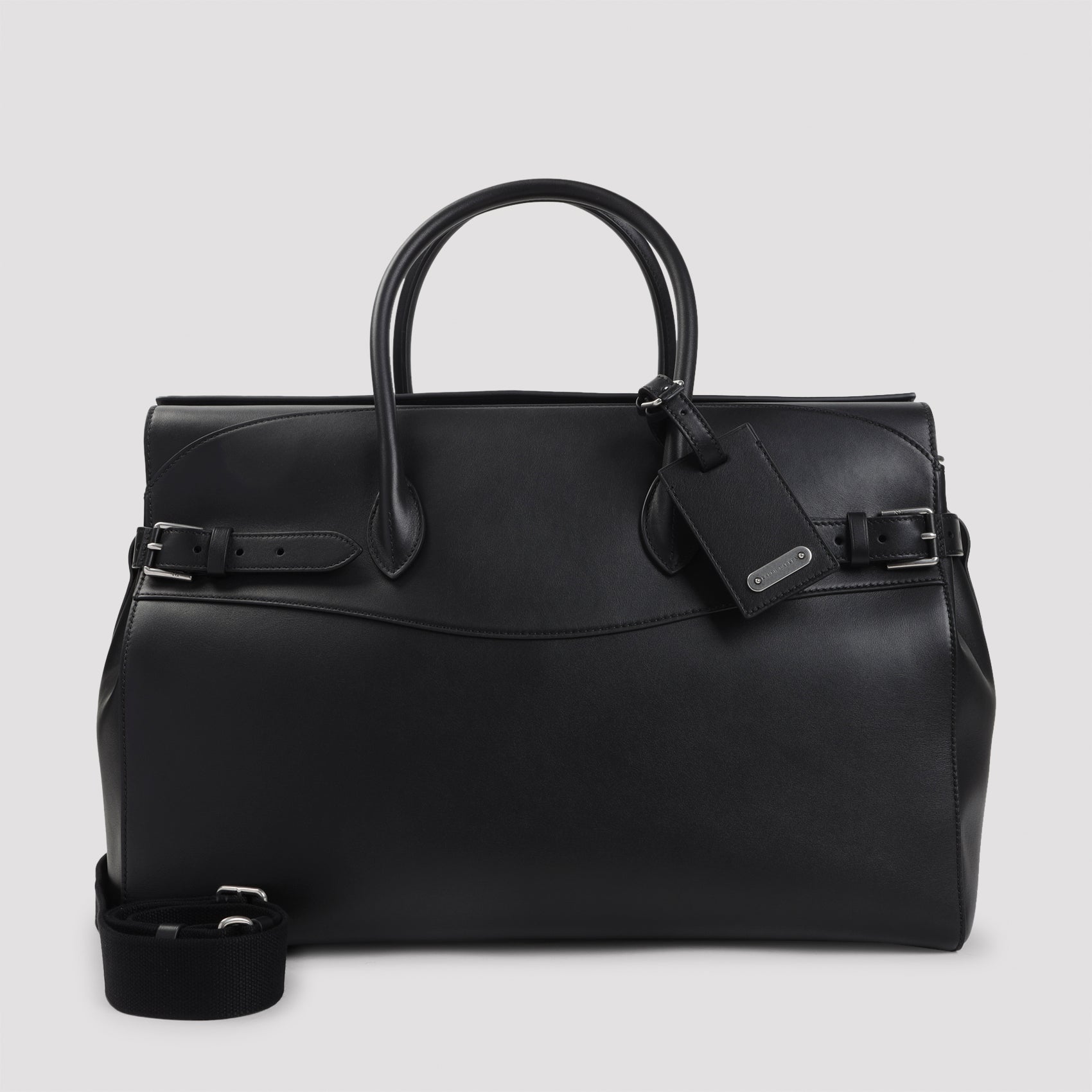 RALPH LAUREN PURPLE LABEL Large Leather Duffle Bag - Classic and Timeless Style