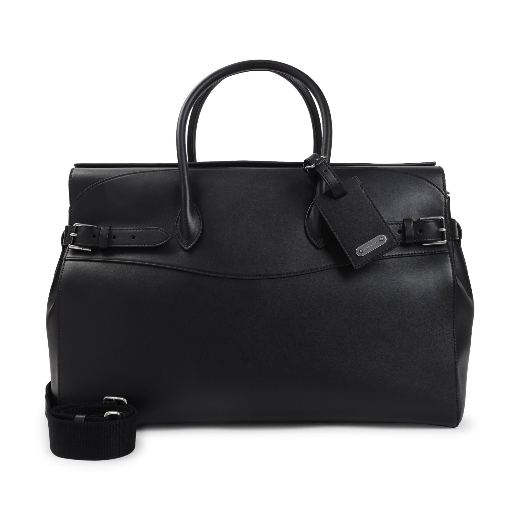 RALPH LAUREN PURPLE LABEL Large Leather Duffle Bag - Classic and Timeless Style