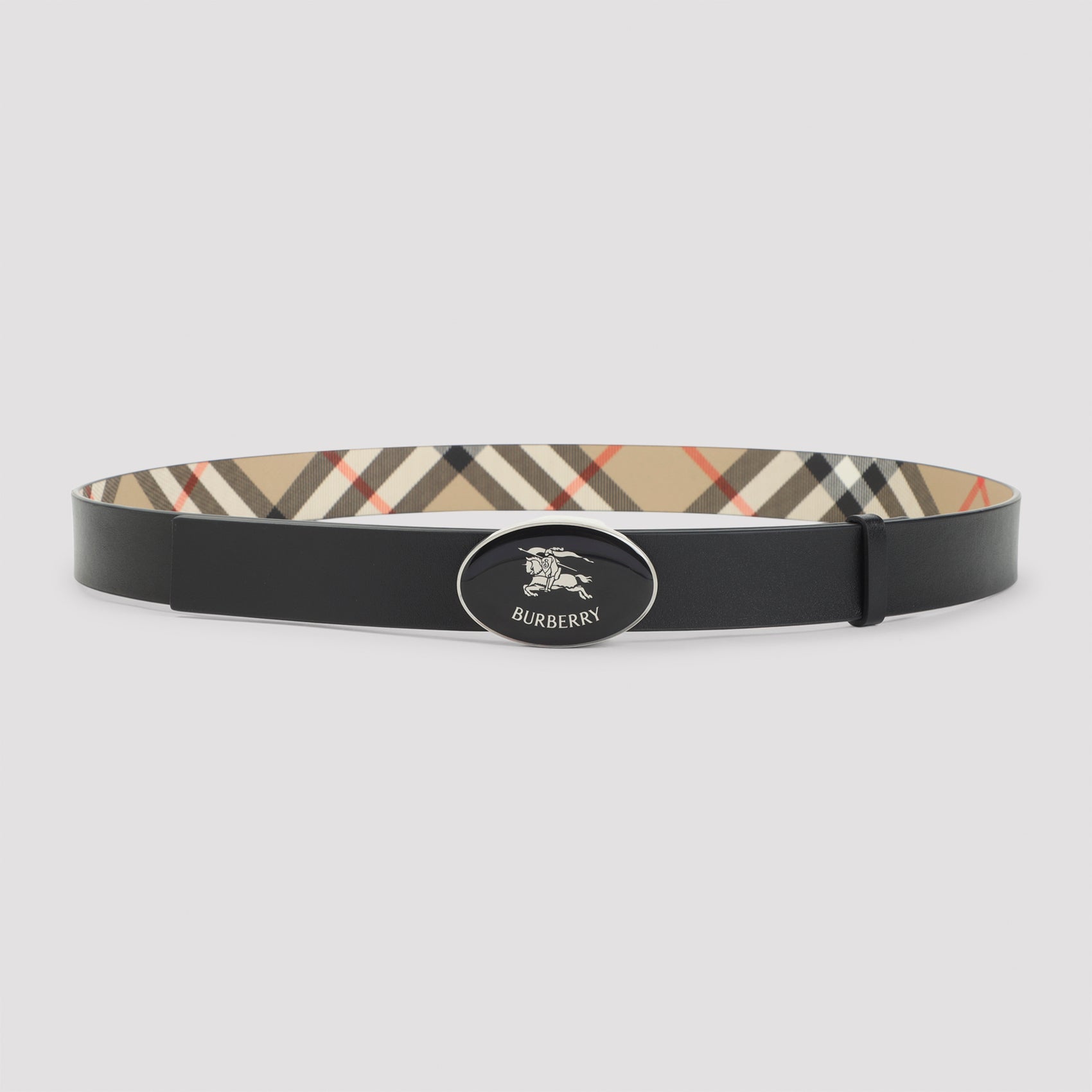 BURBERRY Oval Knight Men's Belt - 3cm