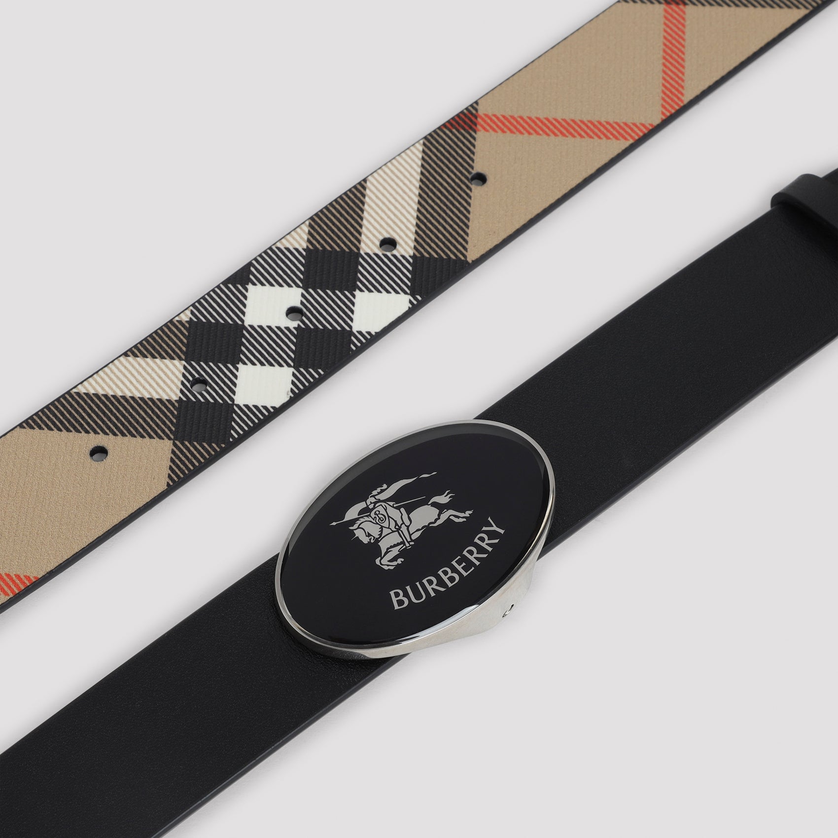 BURBERRY Oval Knight Men's Belt - 3cm