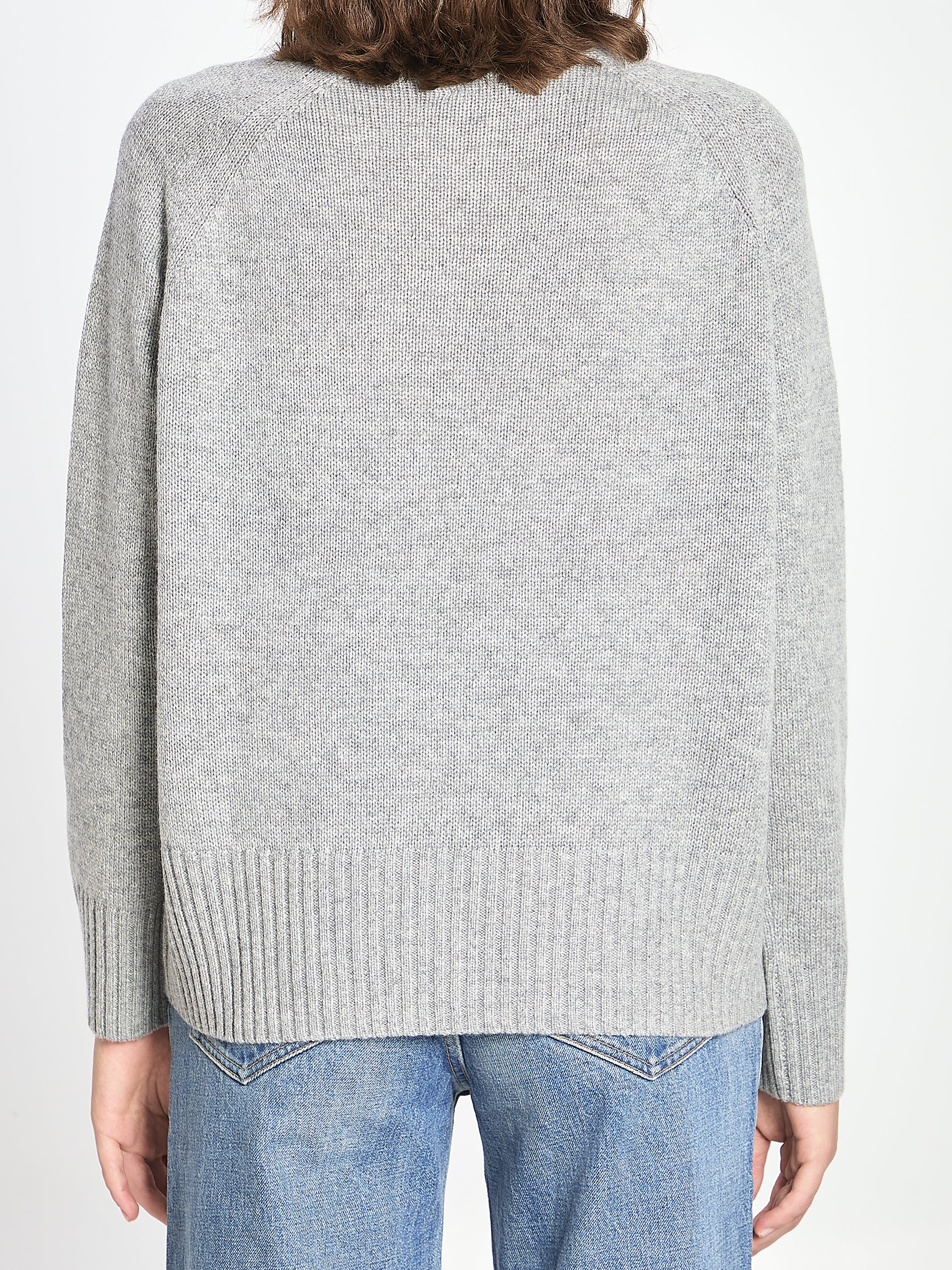 ALLUDE Relaxed Fit Turtleneck Sweater - Size S