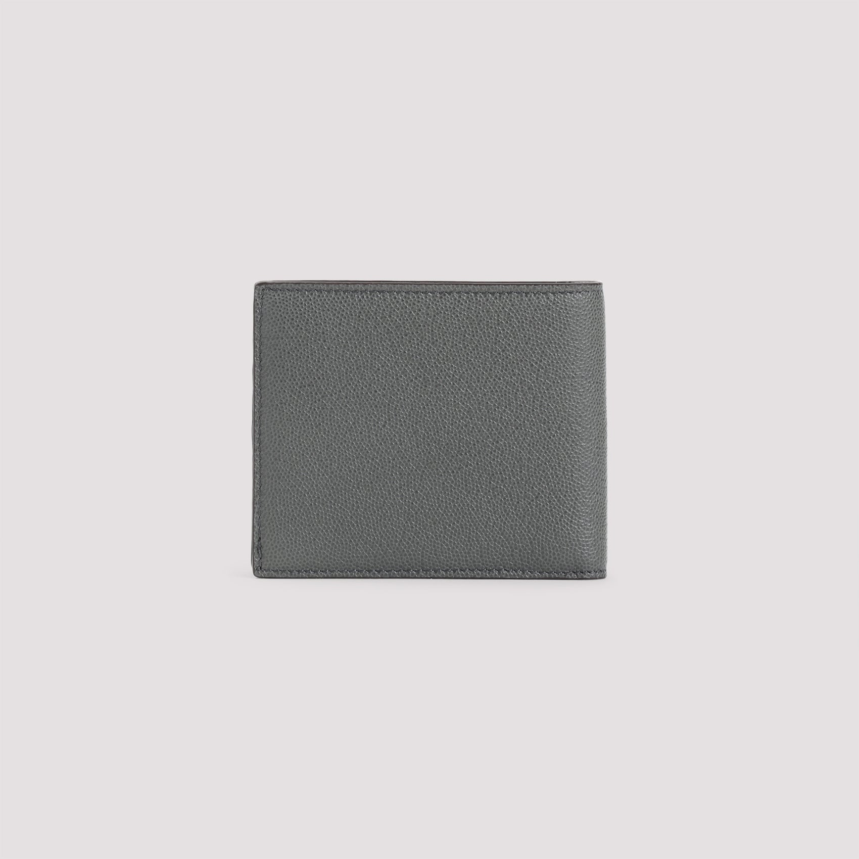 GIORGIO ARMANI Men's Mini Bi-Fold Leather Wallet