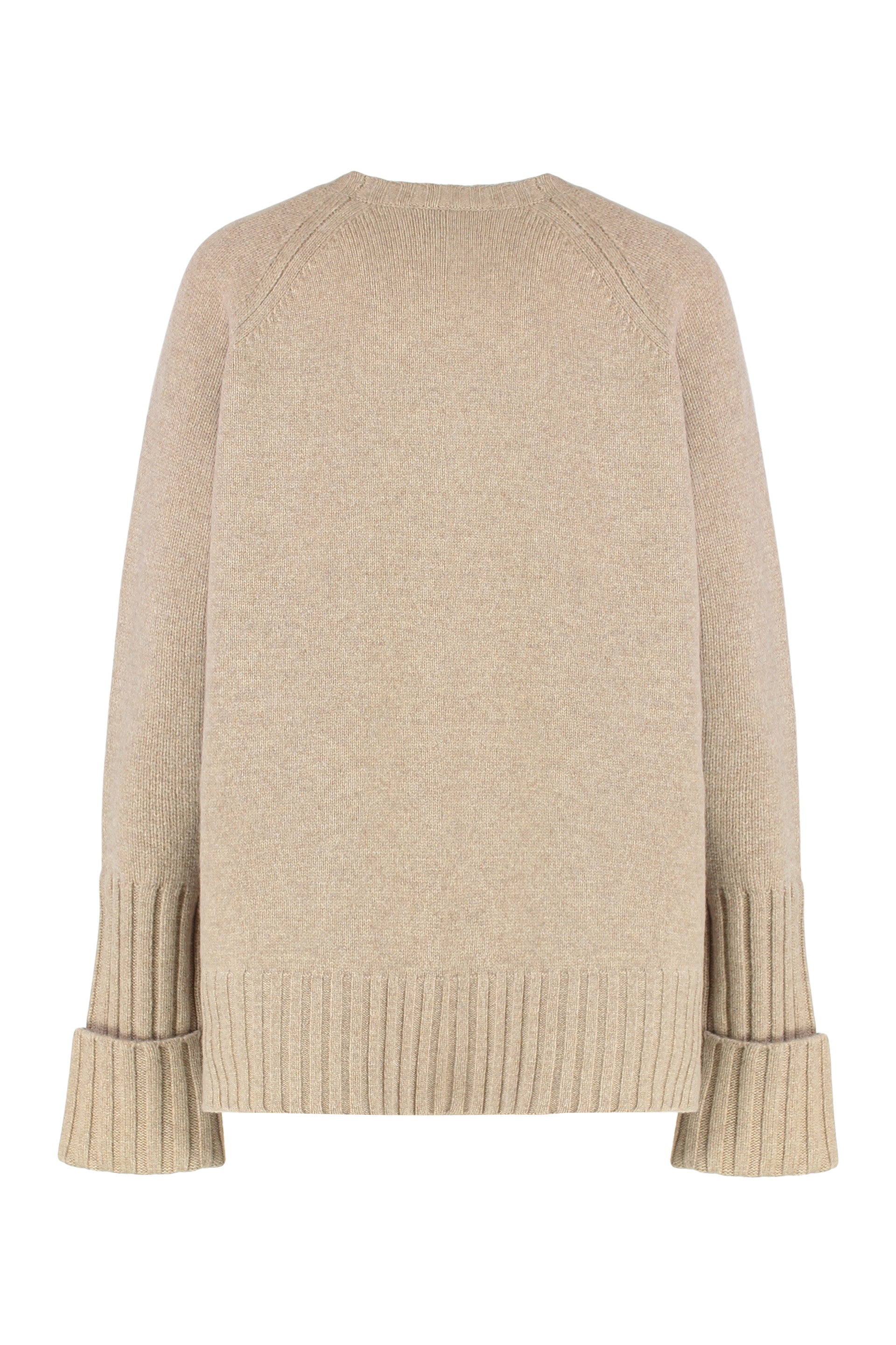 TORY BURCH Merino Wool Round Neck Sweater