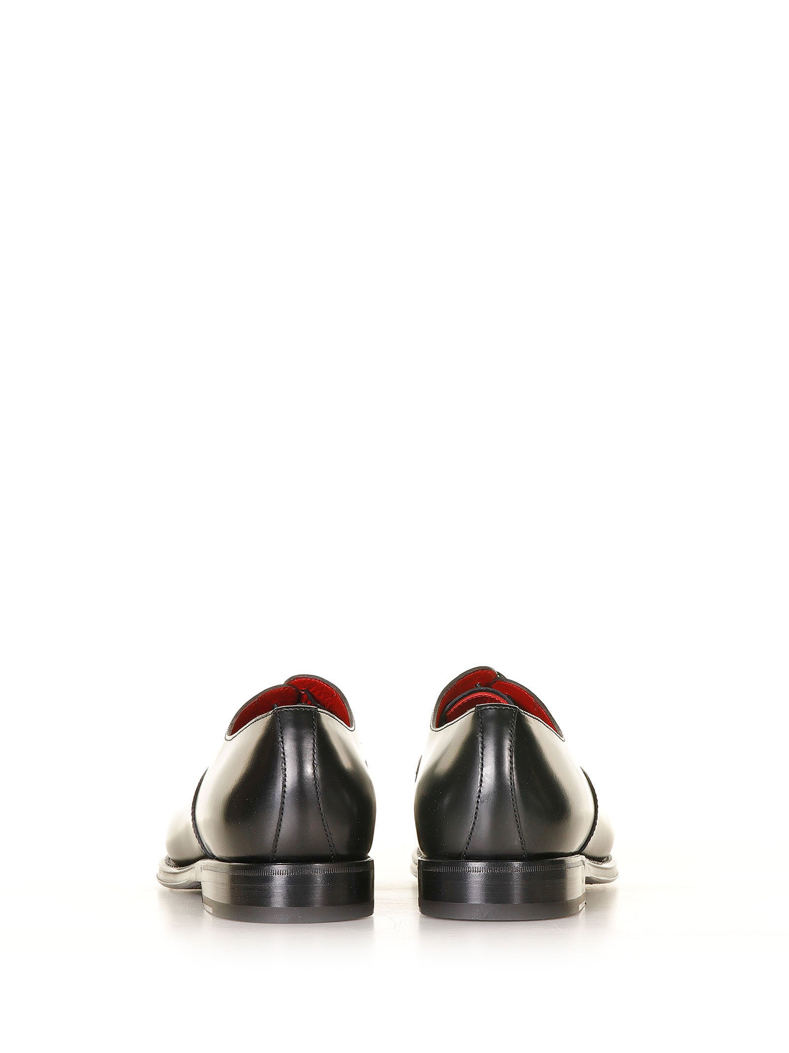 BARRET Leather Oxford Shoes with Toe Cap - FW25