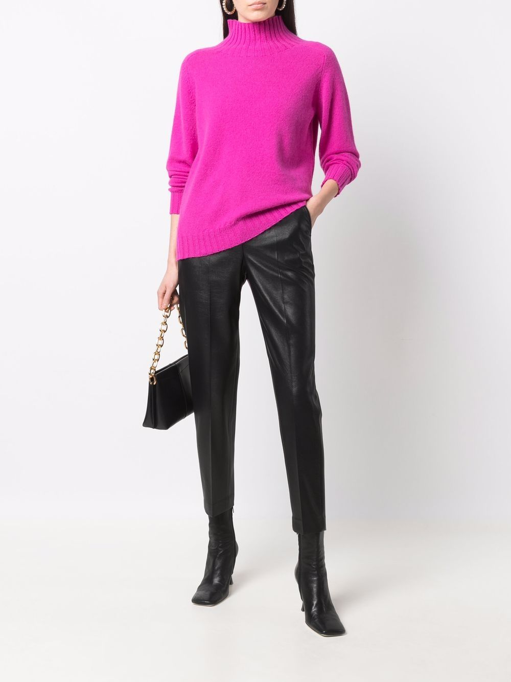 INCOTEX Slim Wool Pants for Women - Fall/Winter 2025