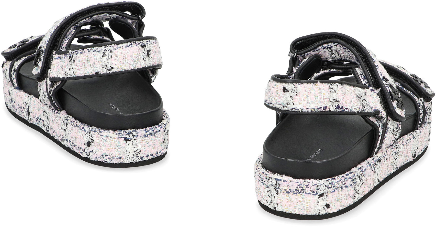 TORY BURCH Knit Boucle Loop Sandals - Women’s Comfort Footwear