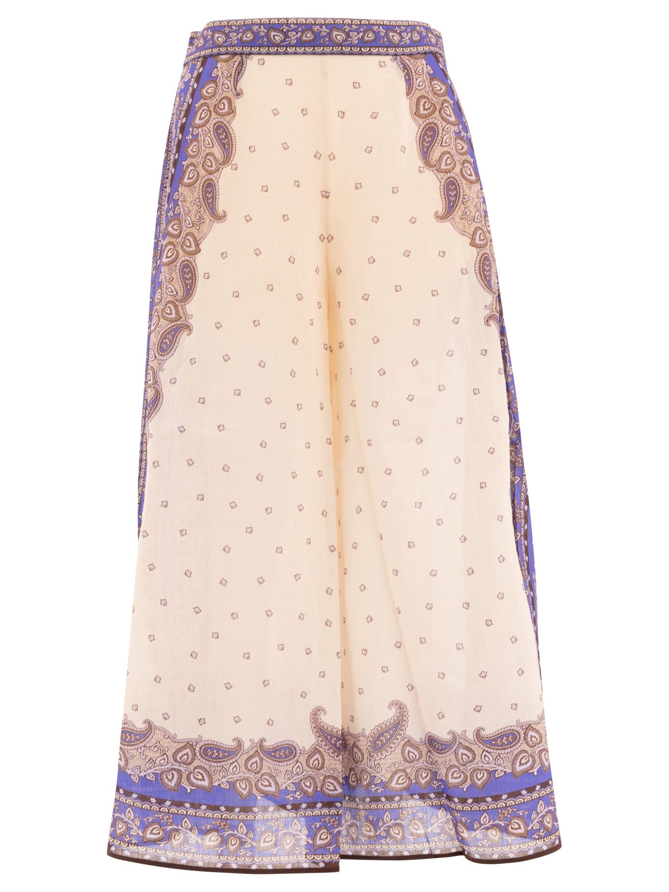 ZIMMERMANN Maxine Wide Leg Cropped Pant - Stylish & Relaxed Fit