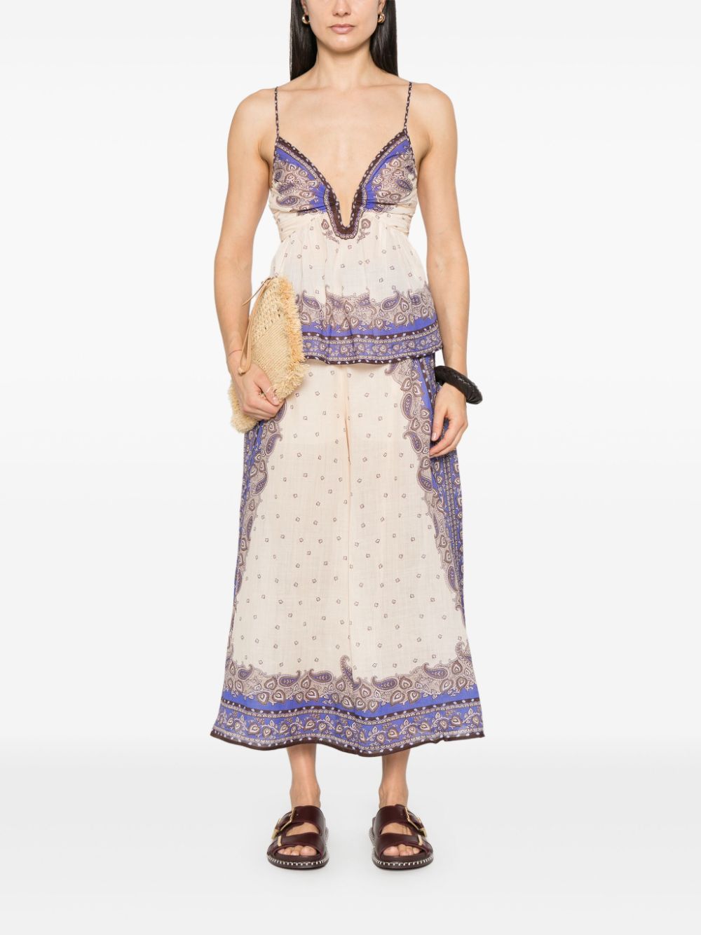 ZIMMERMANN Cropped Pants - Maxine