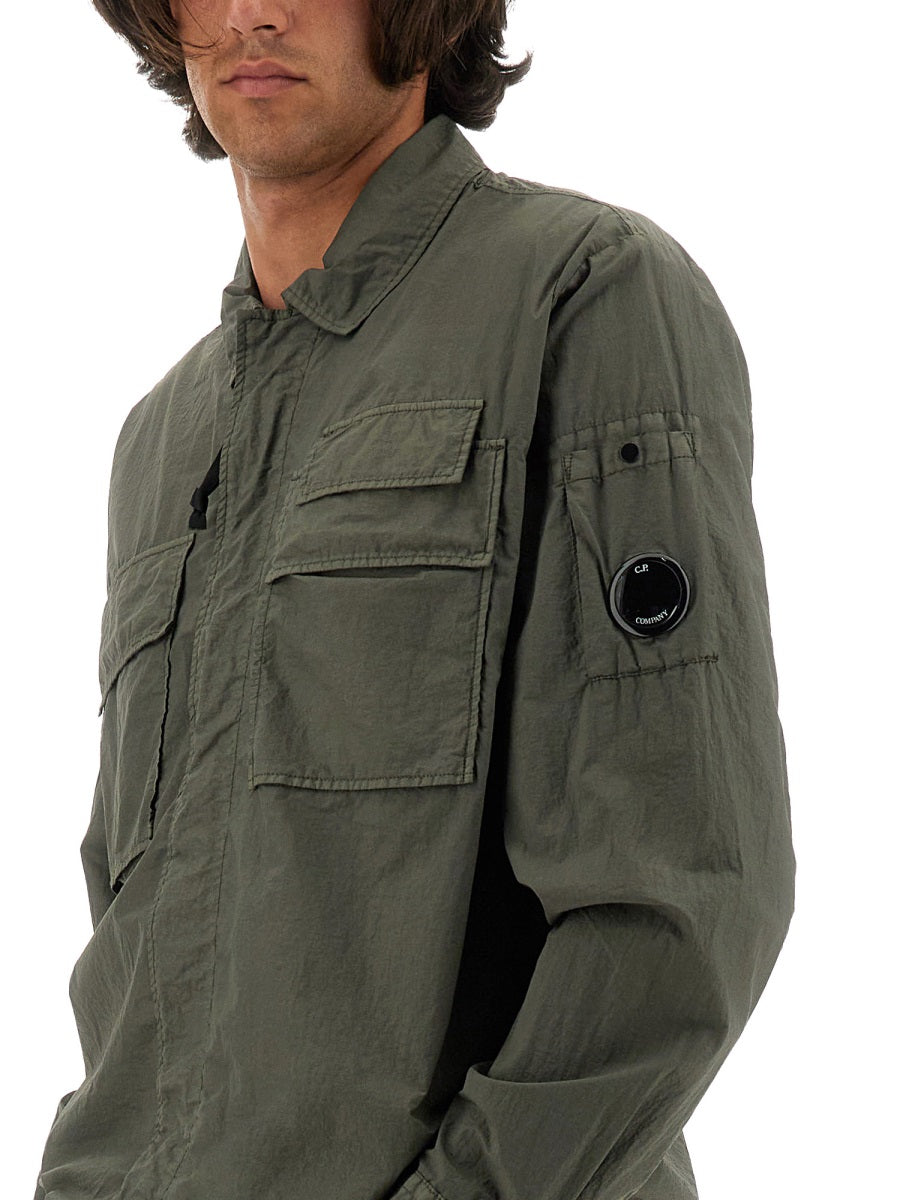 C.P.COMPANY Oversized Logo Shirt - Size L