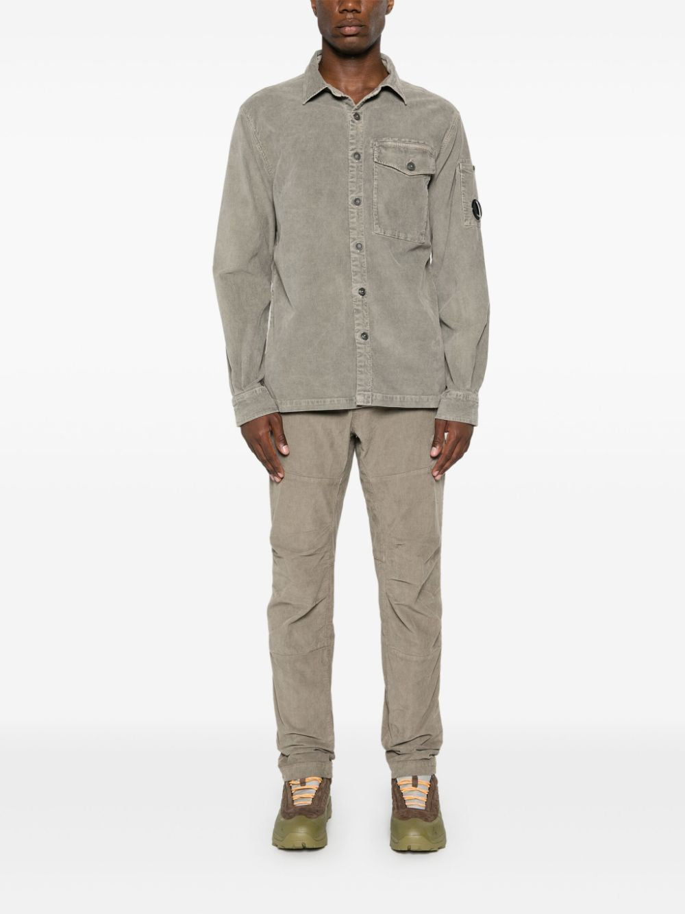 C.P.COMPANY Ergonomic Corduroy Pants for Men - Fall/Winter 2025