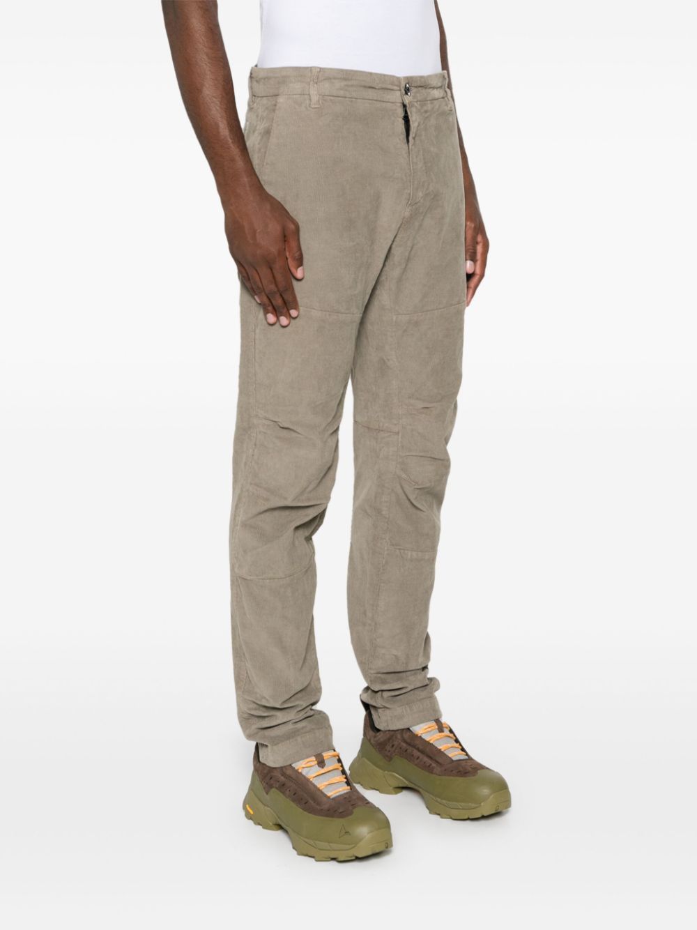 C.P.COMPANY Ergonomic Corduroy Pants for Men - Fall/Winter 2025