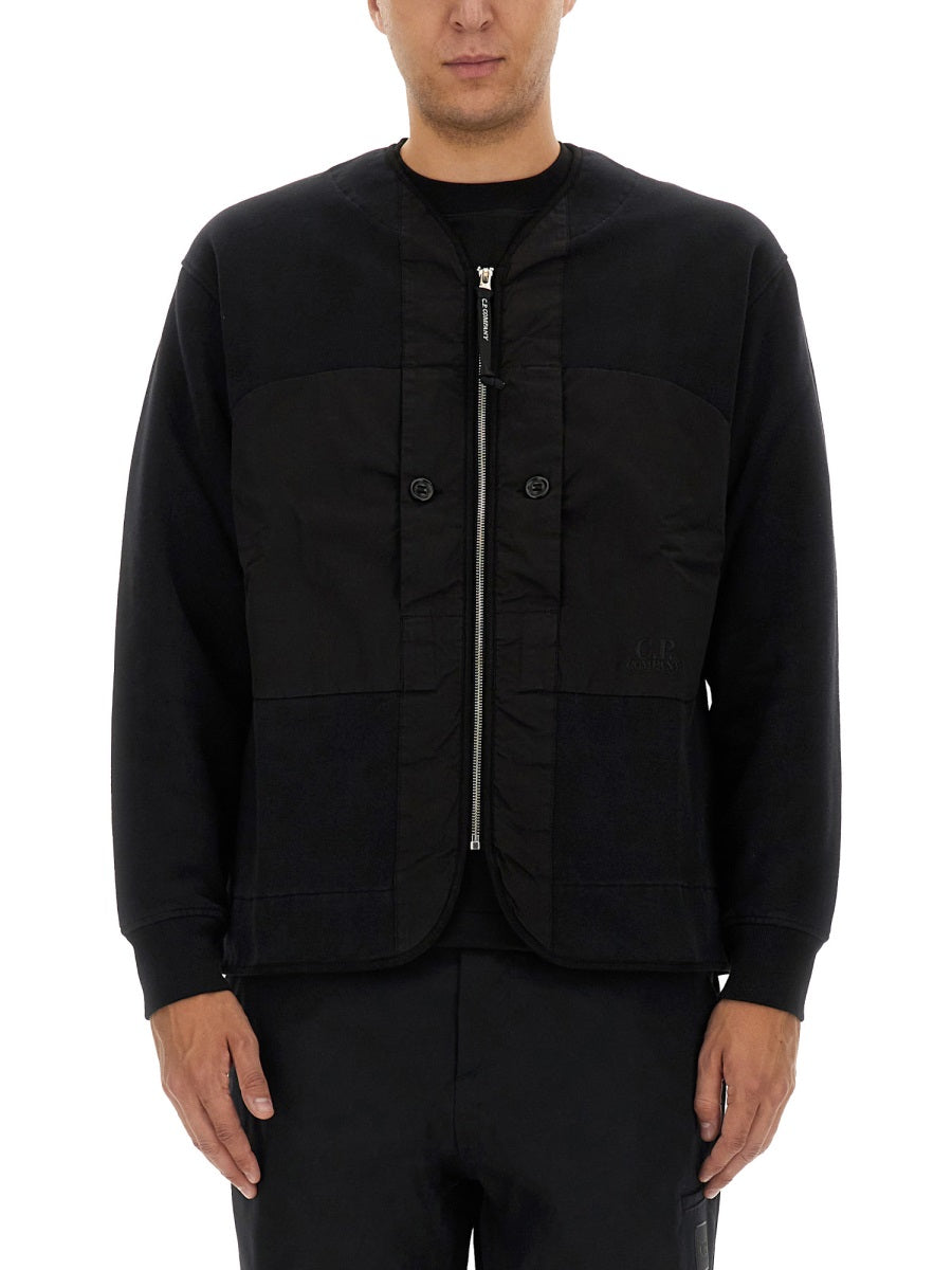 C.P.COMPANY Men's Zip Sweatshirt - Size L