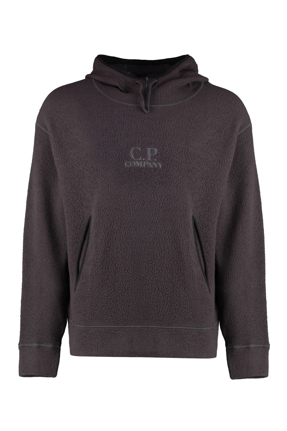 C.P.COMPANY Men's Adjustable Fleece Hoodie